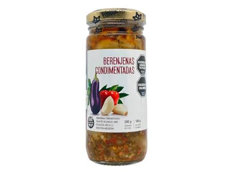 PRINCIPE LUJAN BERENJENAS CONDIMENTADAS 200G