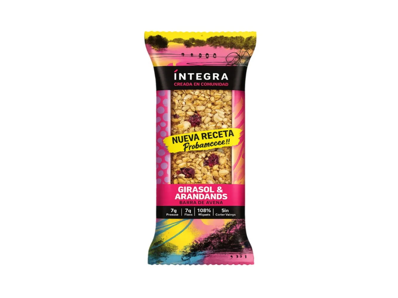 INTEGRA BARRA GIRASOL Y ARANDANOS