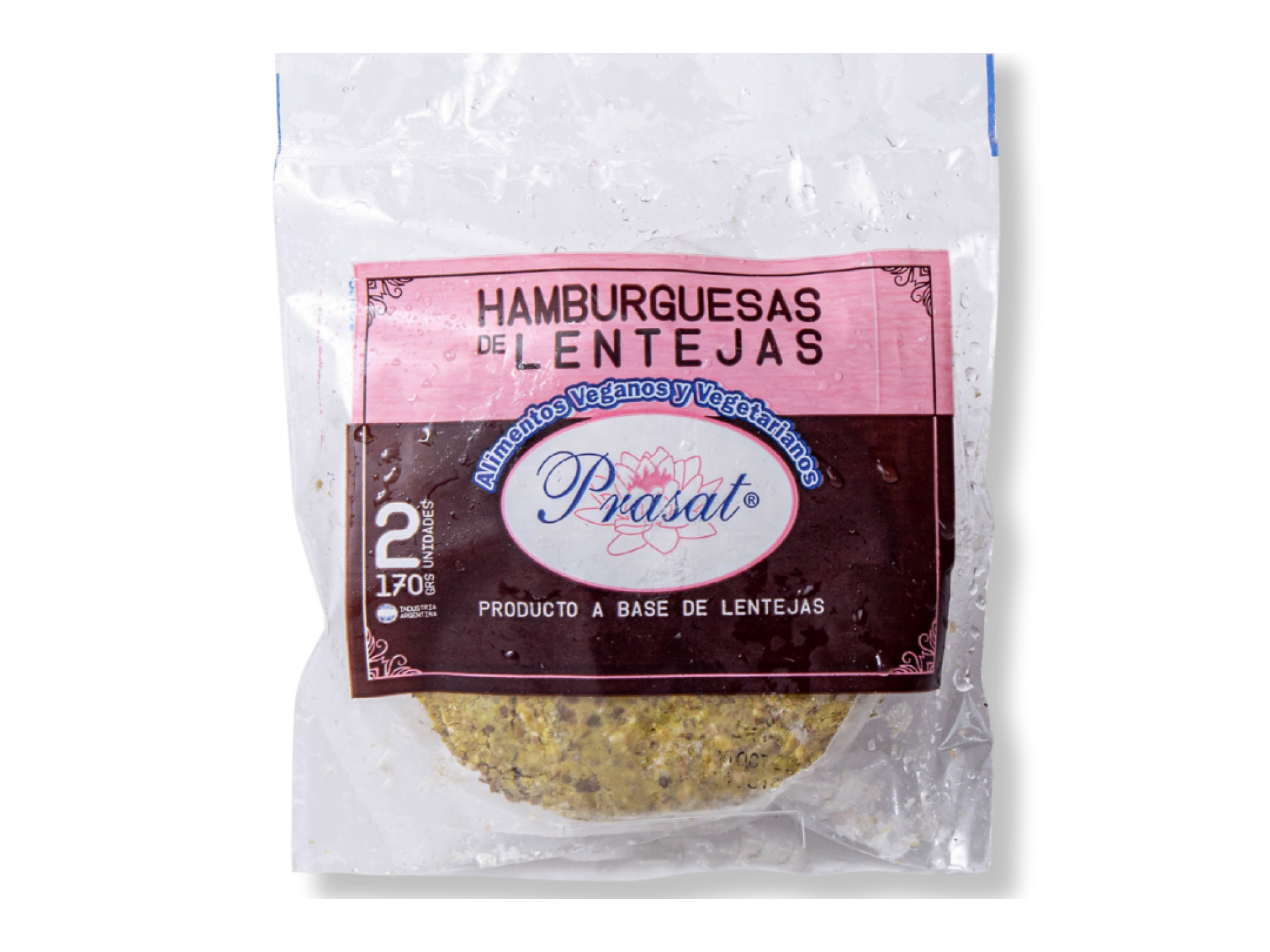 PRASAT HAMBURGUESA LENTEJA