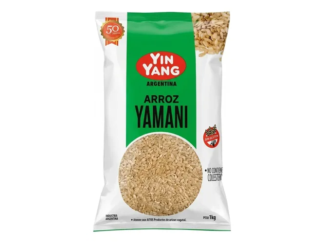 YIN YANG ARROZ YAMANI INTEGRAL 1KG