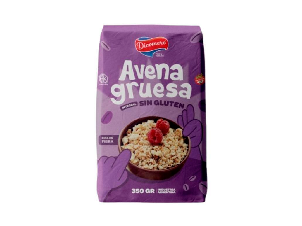 DICOMERE AVENA GRUESA SIN GLUTEN 350GR