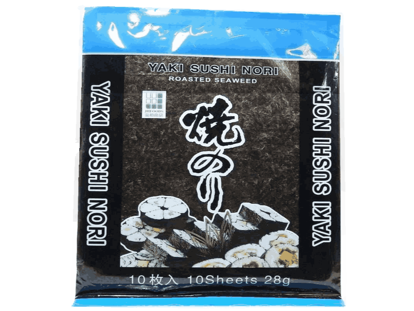 YAKI ALGAS NORI TOSTADAS 10u.