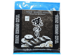 YAKI ALGAS NORI TOSTADAS 10u.