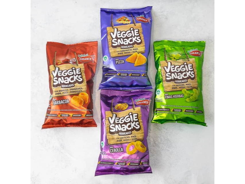GRANIX SNACK VEGGIE X 90 G