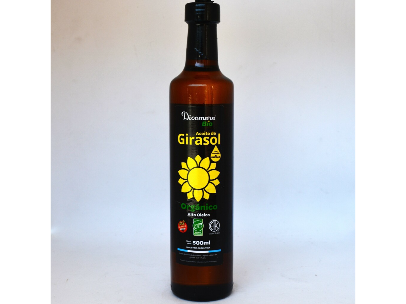 DICOMERE ACEITE DE GIRASOL ORGANICO 500 ML