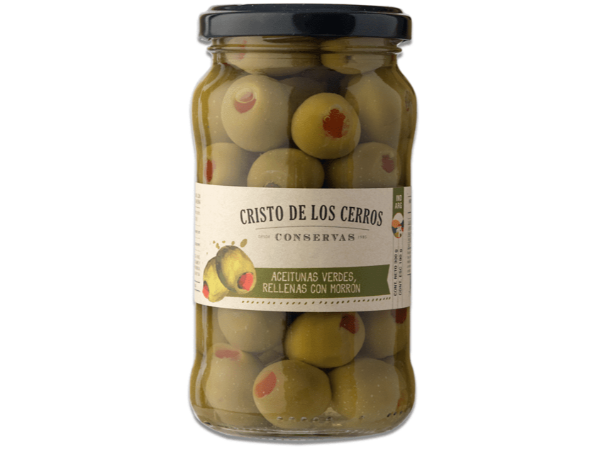 CRISTO DE LOS CERROS ACEITUNAS RELLENAS 300GR