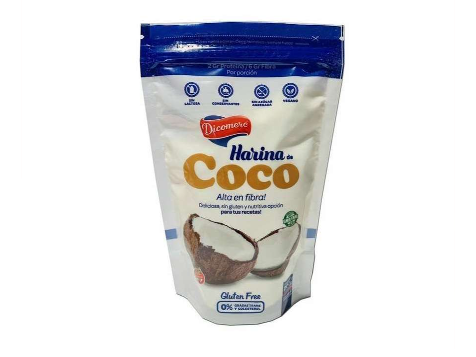 DICOMERE HARINA DE COCO 200 G SIN TACC