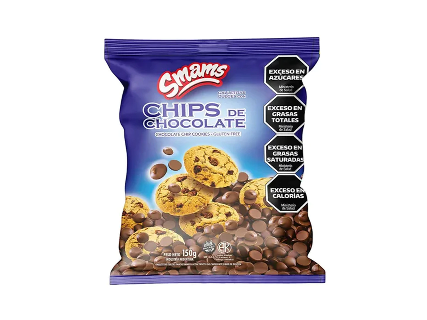 SMAMS GALLETITAS CON CHIPS DE CHOCOLATE
