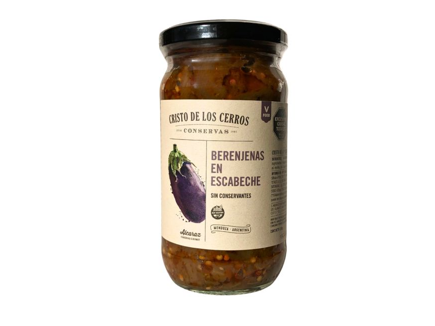 CRISTO DE LOS CERROS BERENJENAS AL ESCABECHE 310G