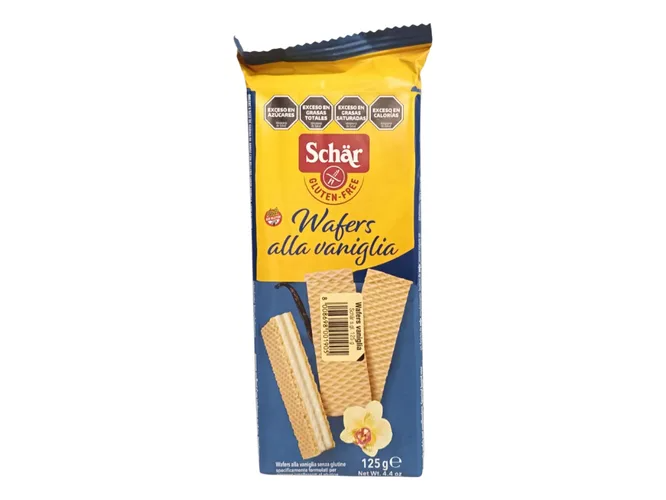 SCHAR WAFERS VAINILLA 125GR
