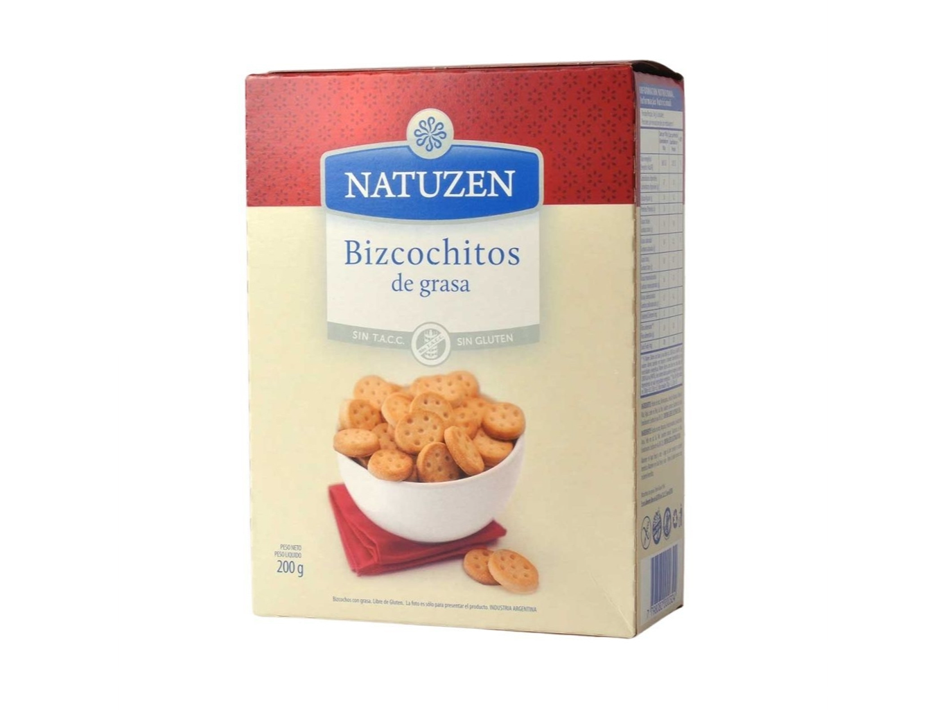 NATUZEN BIZCOHITOS DE GRASA