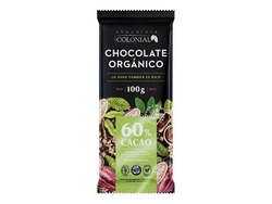 COLONIAL CHOCOLATE ORGANICO 60% CACAO 100 G
