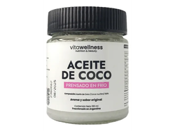 VITAWELLNES ACEITE DE COCO PRENSADO EN FRIO 180 ML
