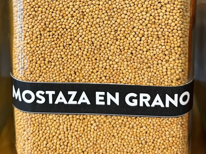 MOSTAZA EN GRANO X 100 G