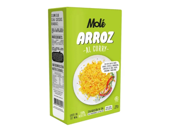 MOLE ARROZ AL CURRY