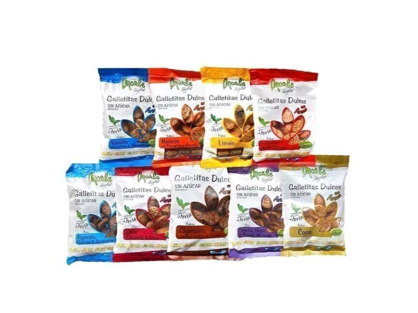 GALLETAS MARBE LIGHT SIN AZUCAR (ENDULZADAS CON STEVIA)