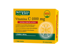 NATURAL LIFE VITAMINA C1000 X 30 COMPRIMIDOS
