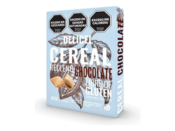 DELICEL CEREAL RELLENO SABOR CHOCOLATE 240GR