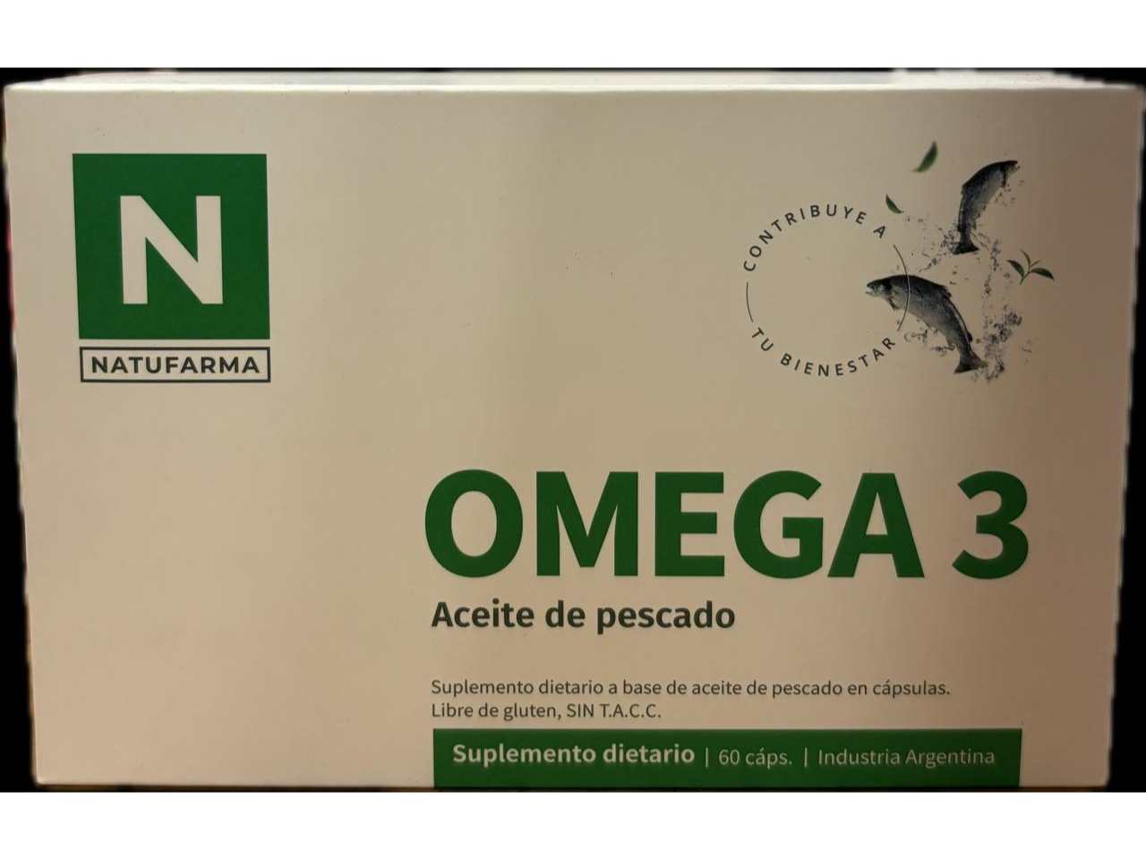 NATUFARMA OMEGA 3 ACEITE DE PESCADO 60 COMP