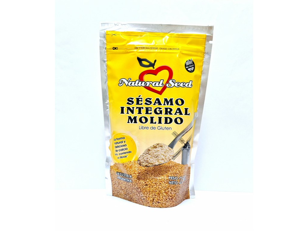 NATURAL SEED SESAMO INTEGRAL MOLIDO 250G