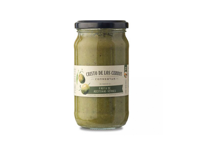 CRISTO DE LOS CERROS PASTA DE ACEITUNA VERDE 290GR