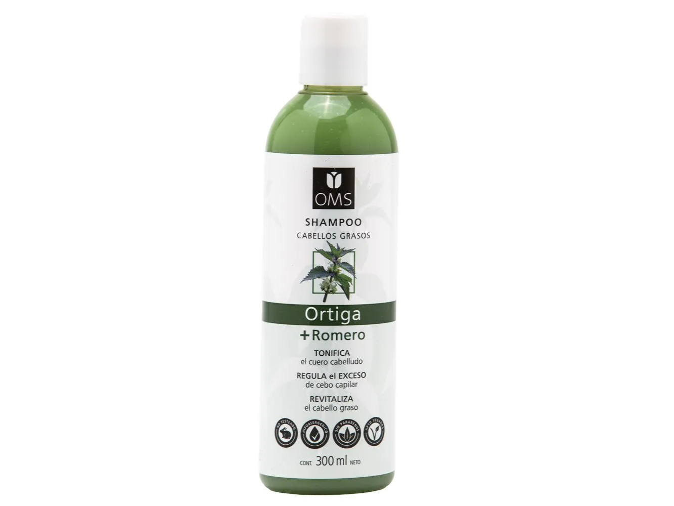 OMS SHAMPOO ORTIGA + ROMERO 300 ML