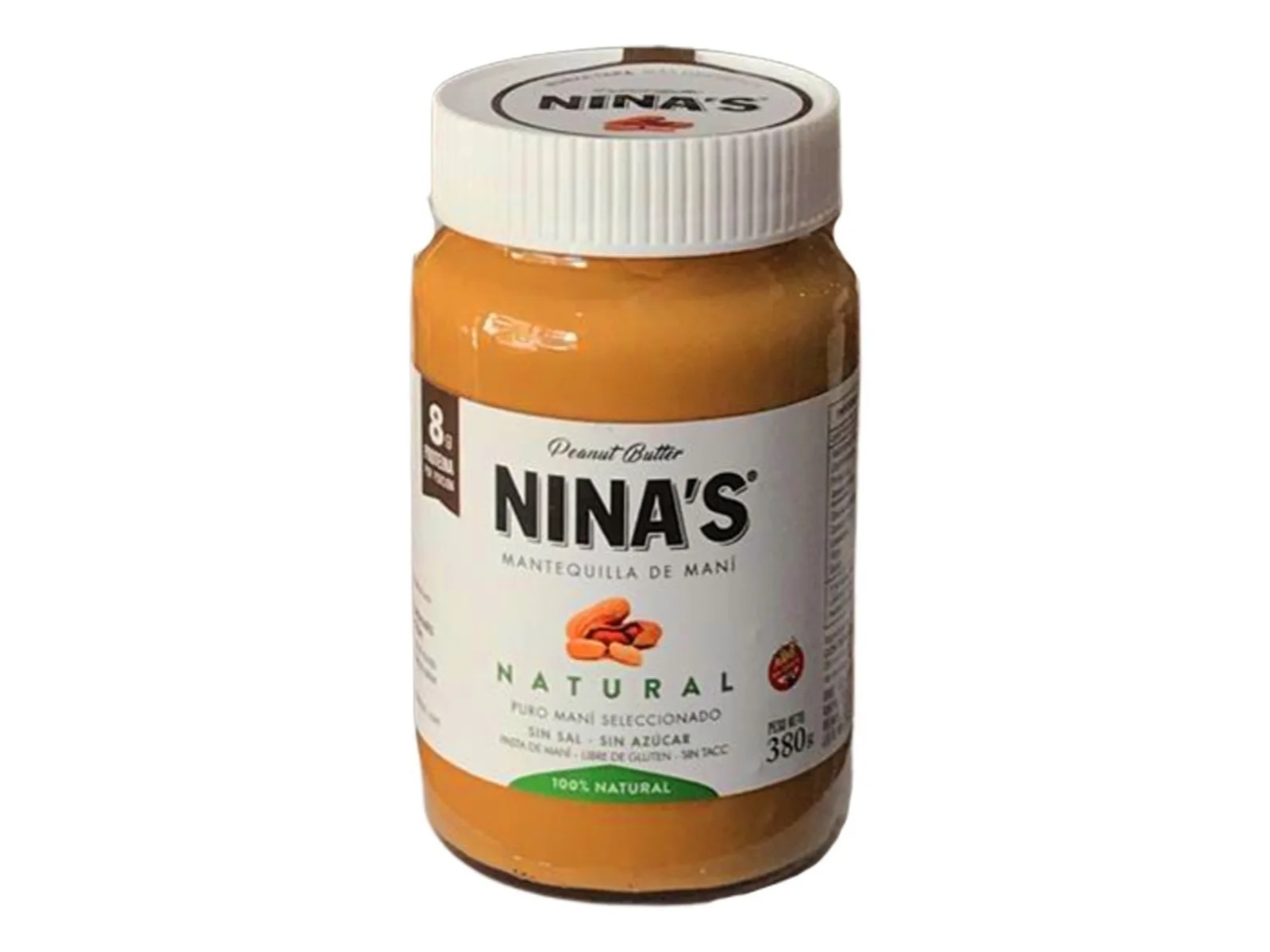 NINA'S MANTEQUILLA DE MANI 380GR