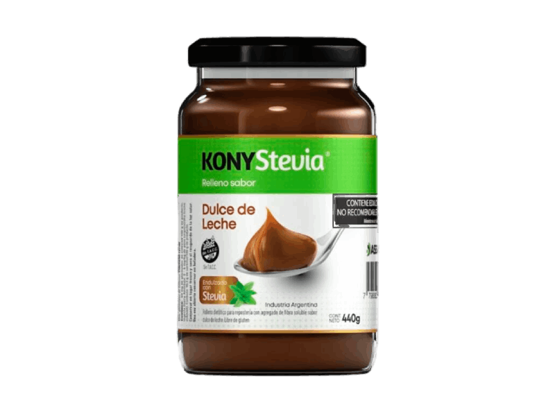 KONY DULCE DE LECHE CON STEVIA 400G