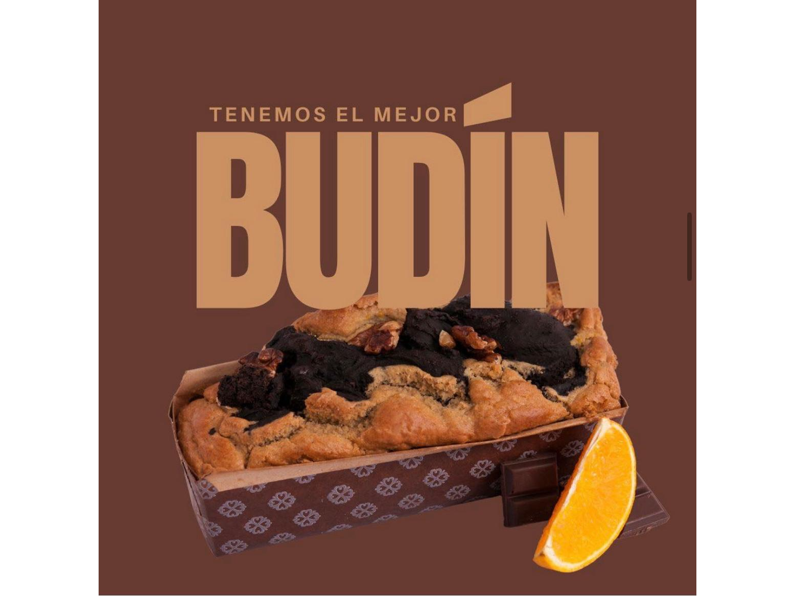 TENTATE BUDIN DE NARANJA Y CHOCOLATE