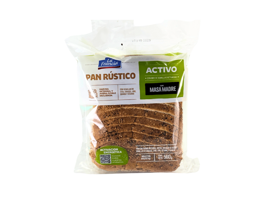 LA FRANCIA PAN RUSTICO ACTIVO CON SEMILLAS
