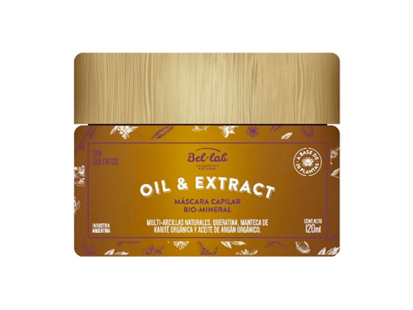 BEL LAB MASCARA CAPILAR 120ML