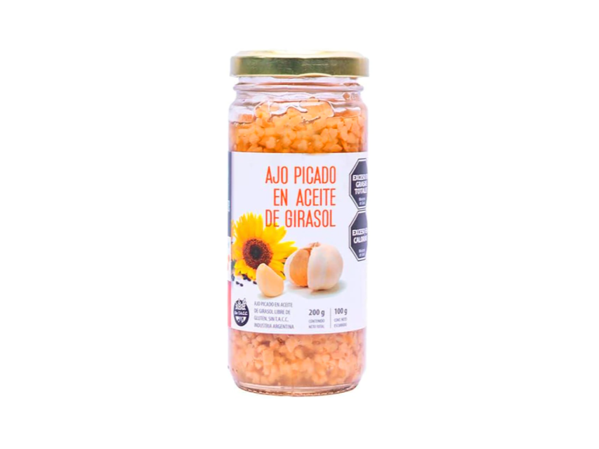 PRINCIPE LUJAN AJO PICADO EN ACEITE DE GIRASOL 200G