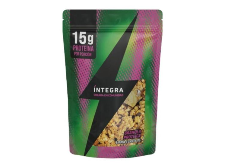 INTEGRA GRANOLA PROTEICA BANANA CHOCOLATE 250