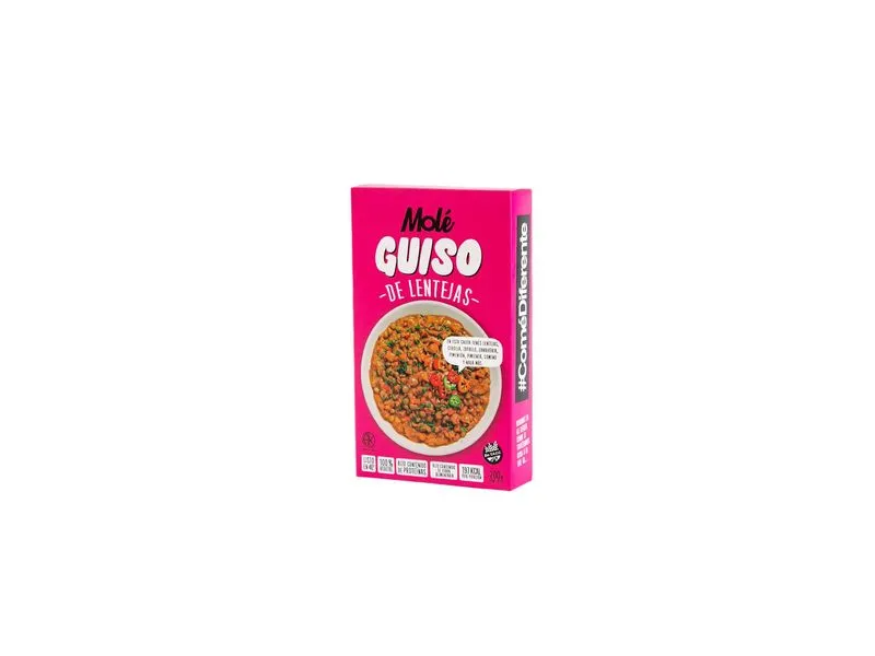 MOLE GUISO DE LENTEJAS