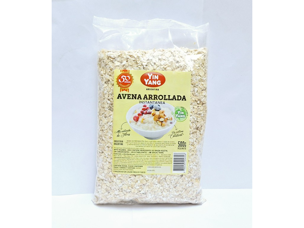 YIN YANG AVENA INSTANTÁNEA 500G