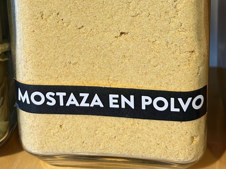 MOSTAZA EN POLVO X 100 G