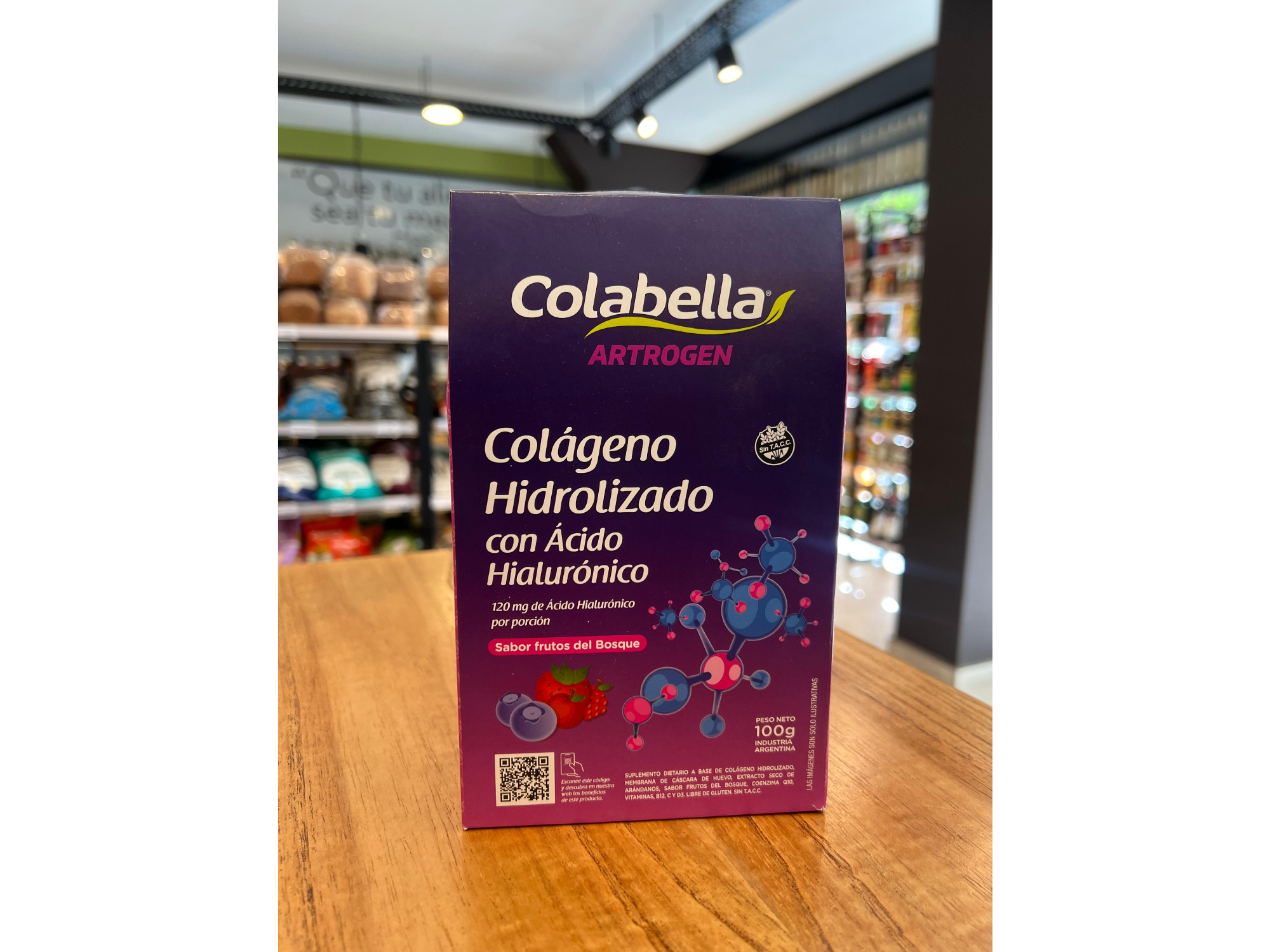 COLABELLA COLAGENO HIDROLIZADO SABOR FRUTOS DEL BOSQUE 100G