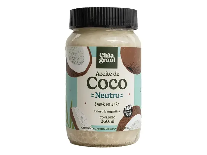CHIA GRAAL ACEITE DE COCO NEUTRO 360ML