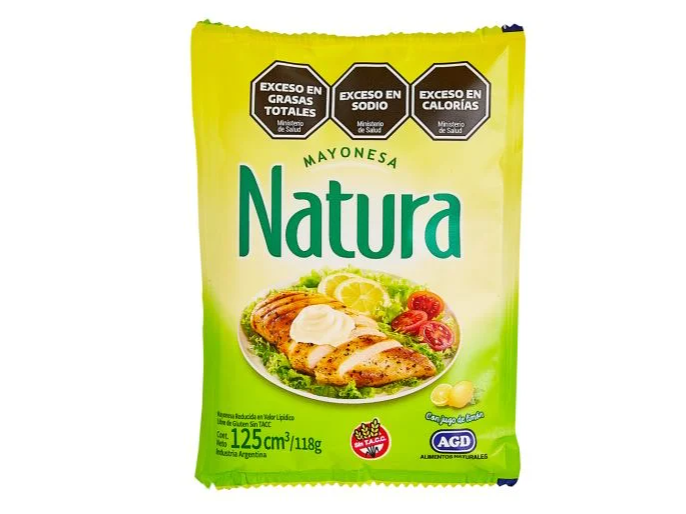 MAYONESA NATURA 125G