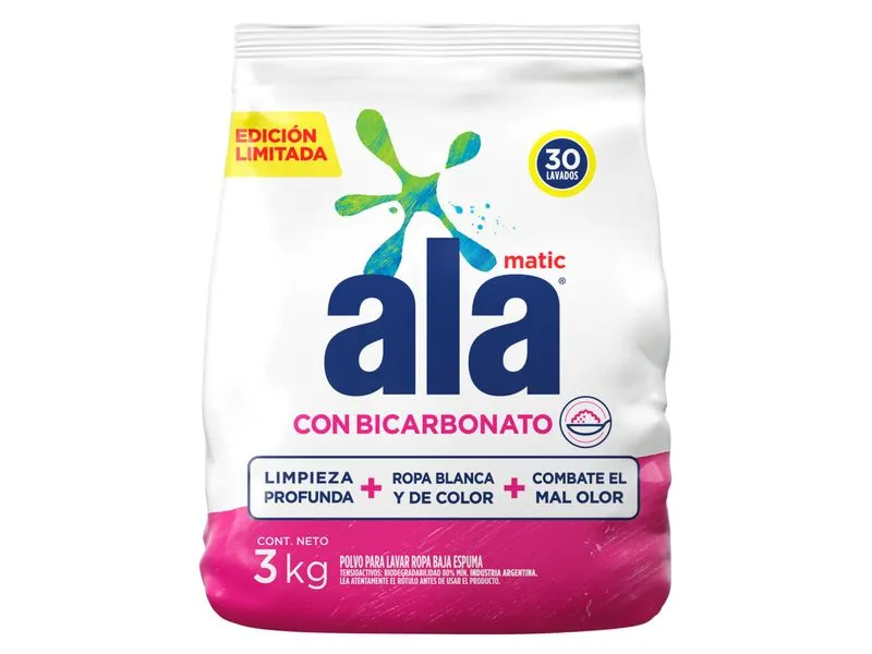 JABON POLVO MATIC ECO BIC 3KG ALA