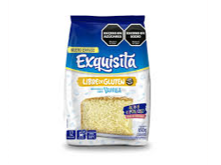 BIZCOCHUELO VAINILLA LIBRE GLU 450G EXQUISITA