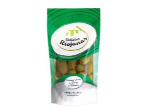 ACEITUNA VER C/CAR 180G RIOJANITA
