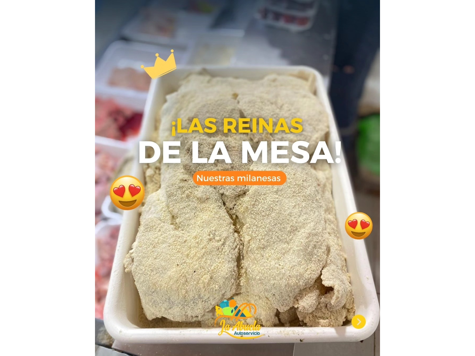 MILANESAS DE POLLO