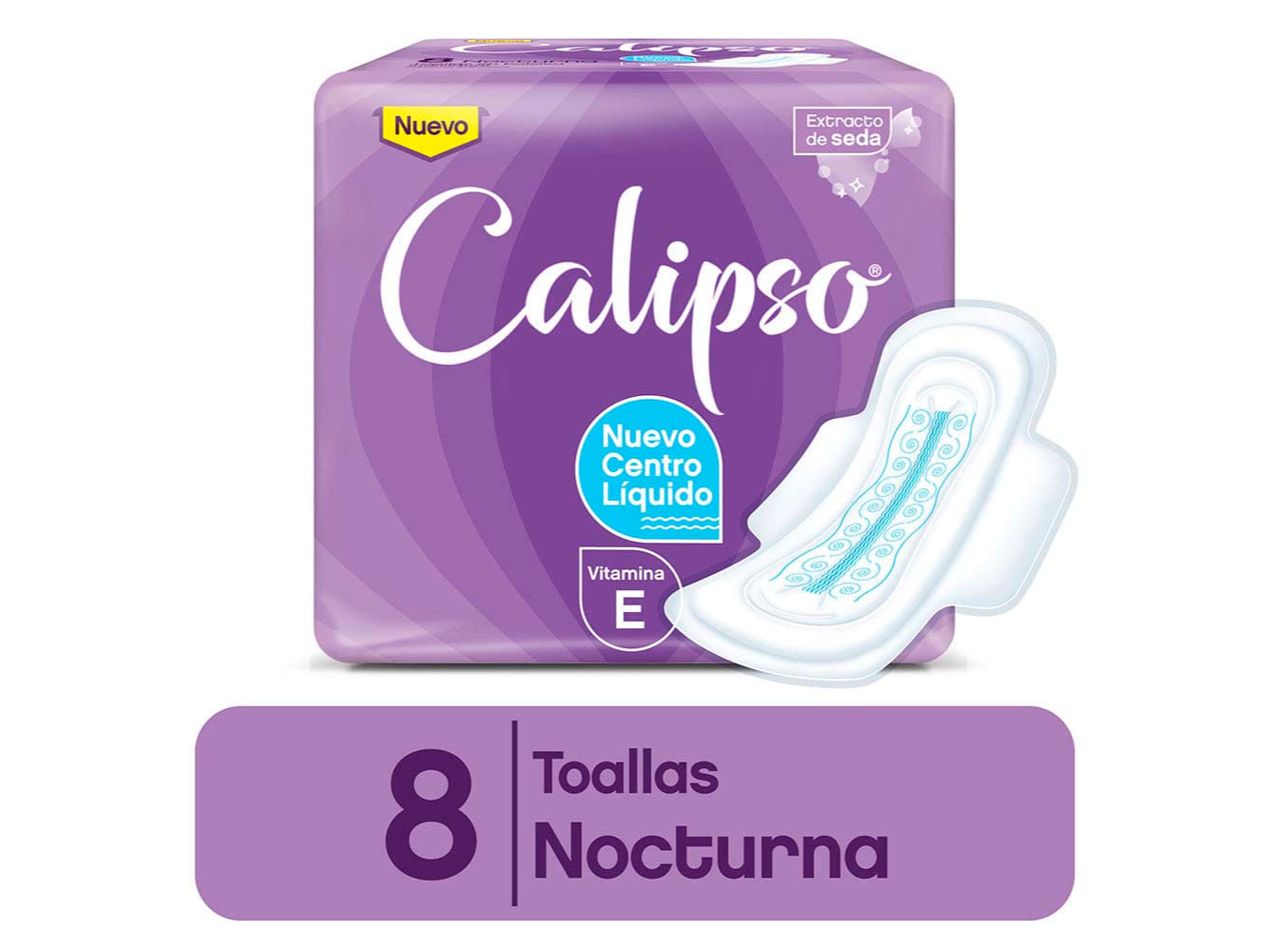 TOALLAS CALIPSO NOCTURNA C/CALE X8U