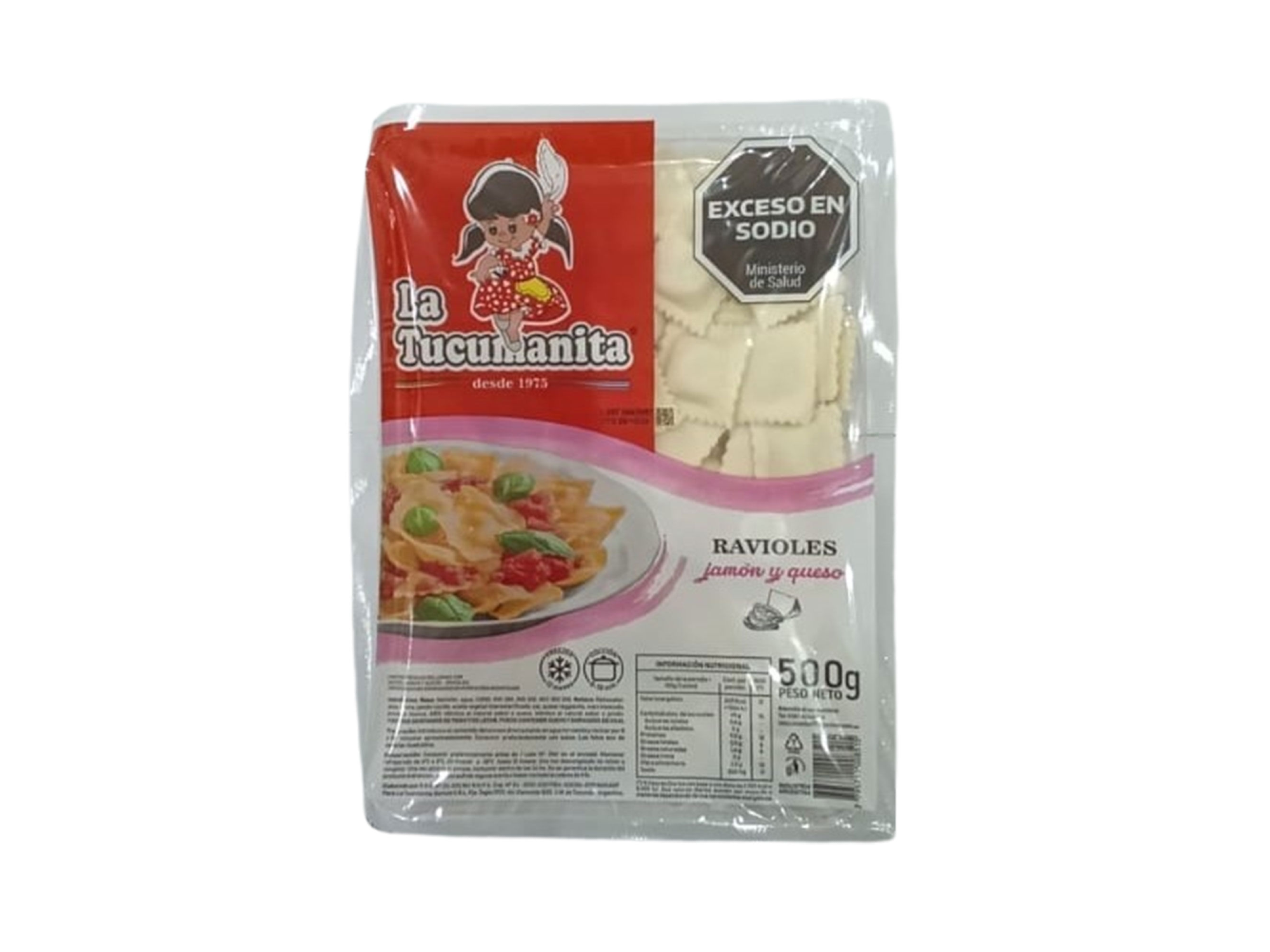 RAVIOLES JYQ X500GR ATM LA TUCUMANITA