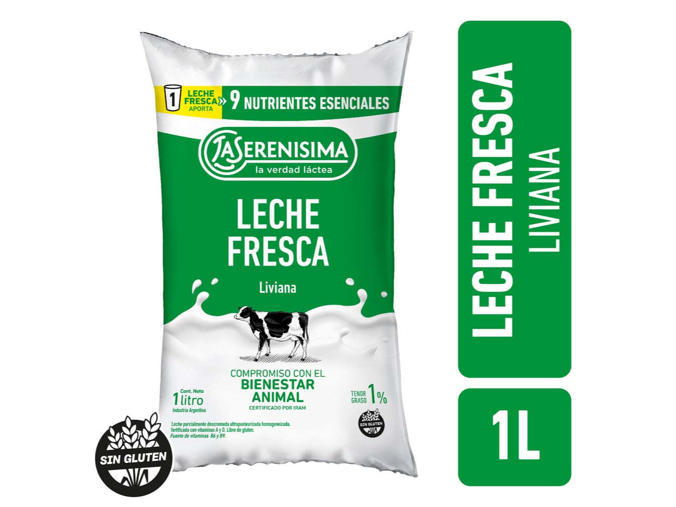 LECHE LS DESCR LIVIANA 1% SACHET
