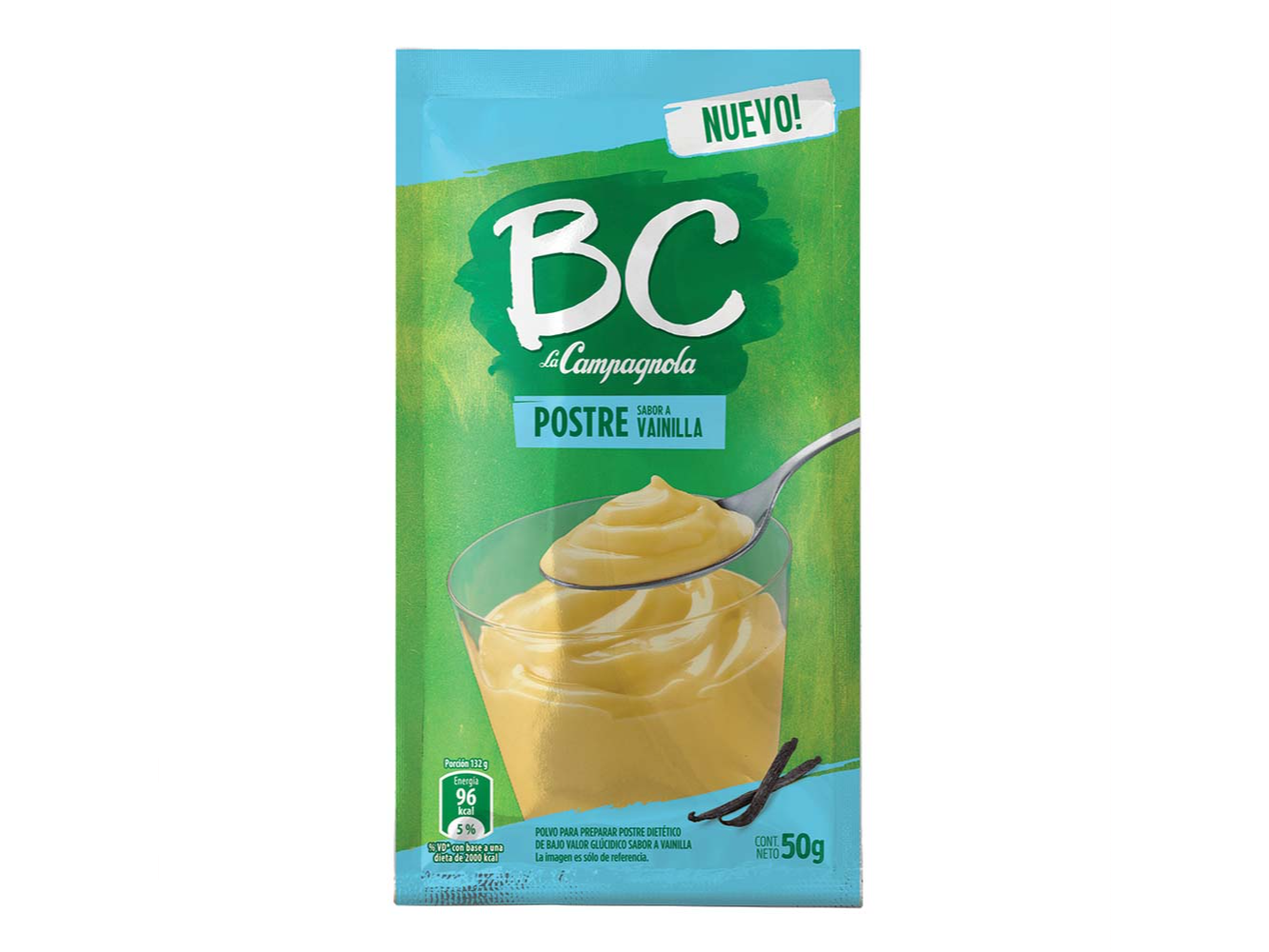 POSTRE BC VAINILLA 50 GR