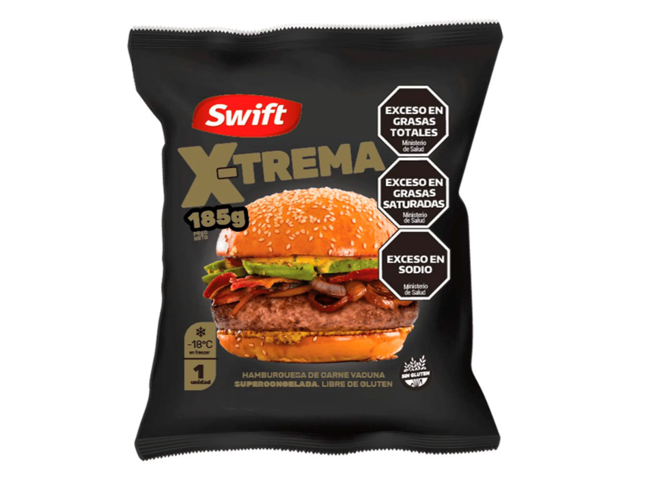 HAMBURGUESA SWIFT XTREMA 185G