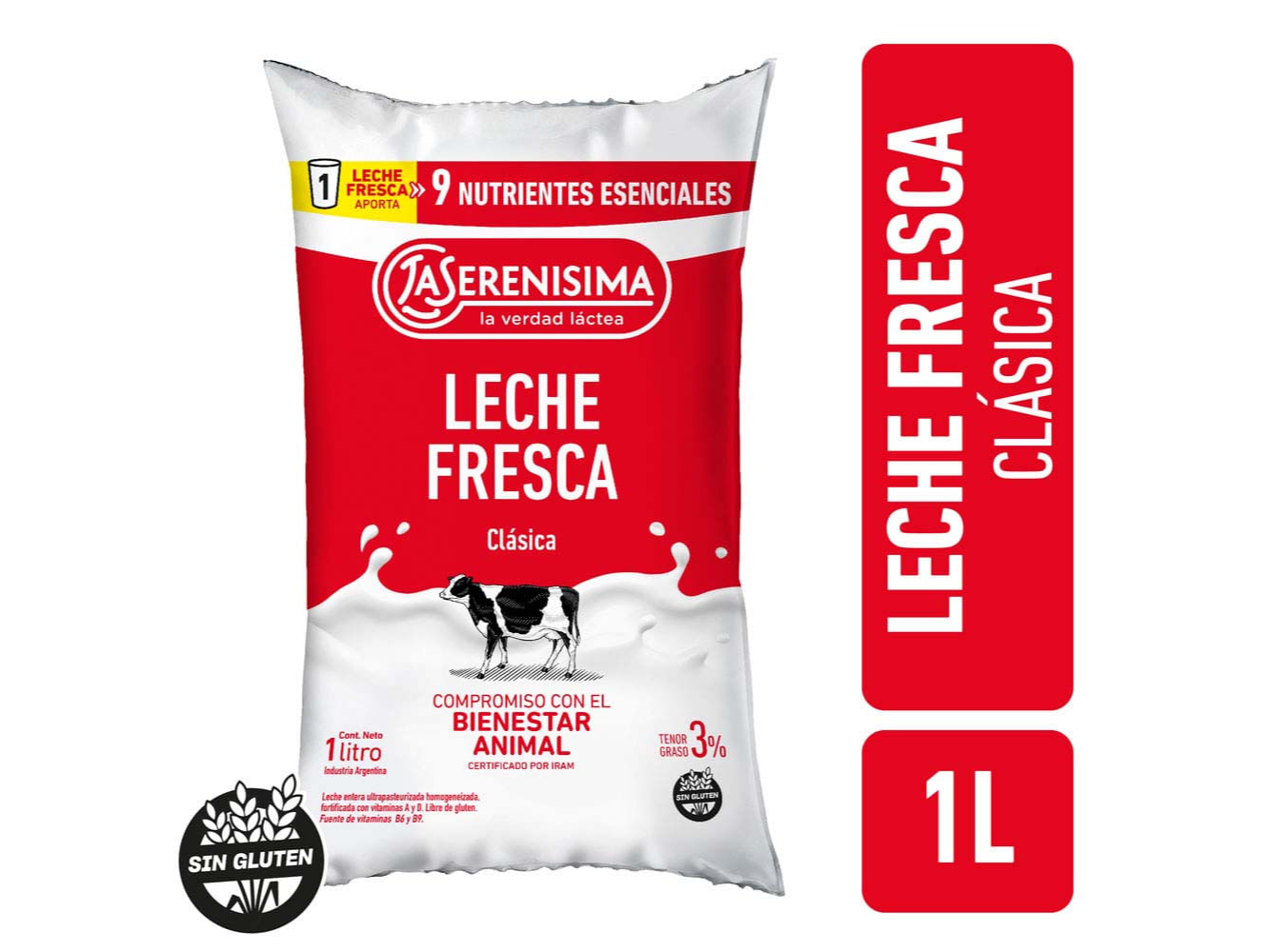 LECHE LS ULTRA ENTERA SACHET X1LT