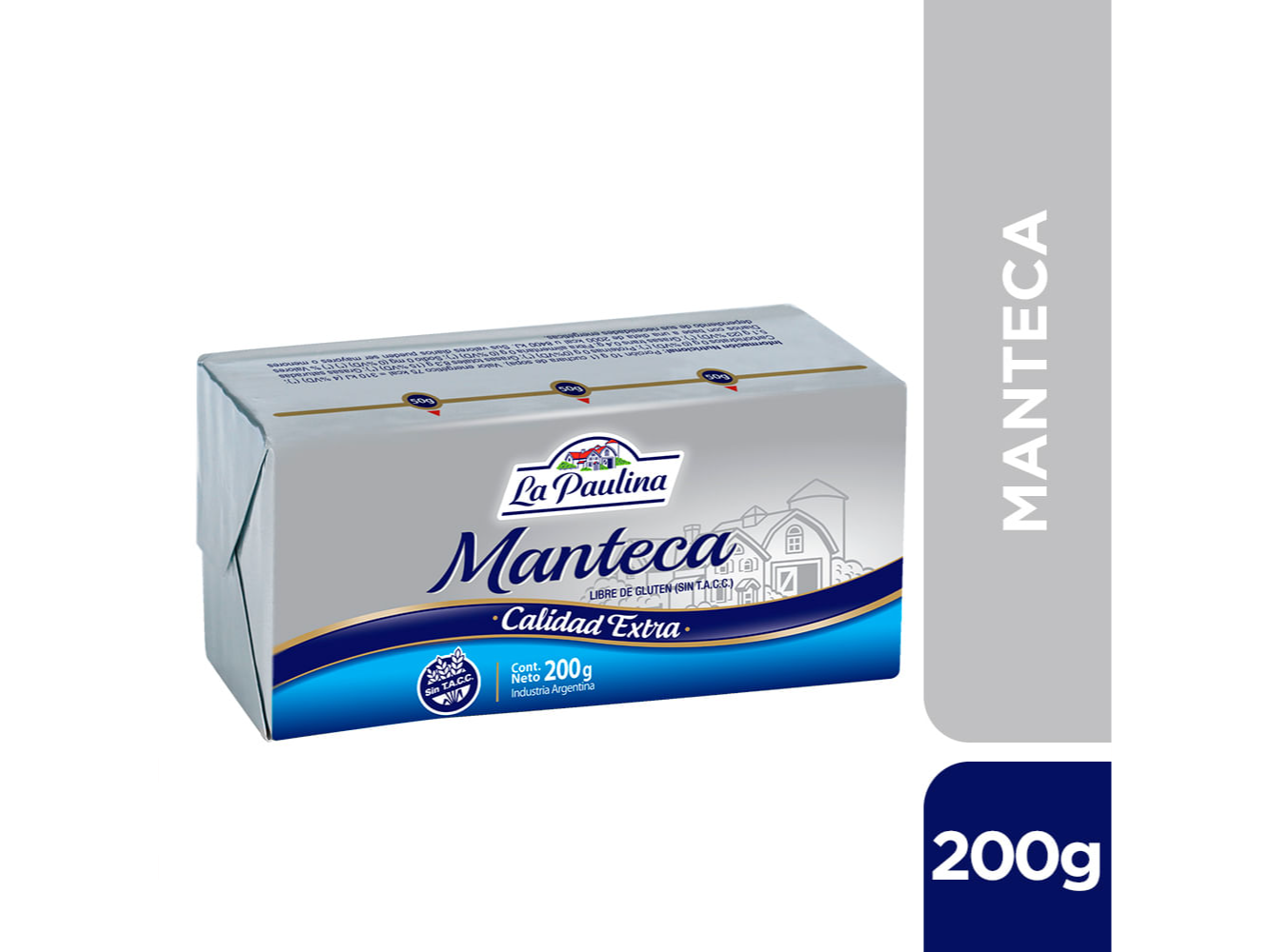 MANTECA LA PAULINA 200 GRS.